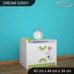 Nočna omarica Dream DM01